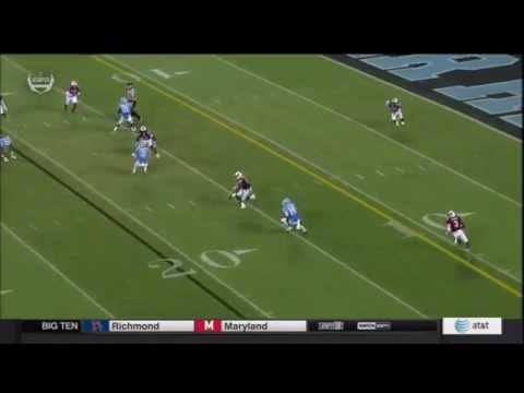 2015 USC vs UNC - Jordan Diggs Interception