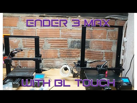 Ender 3 Max Unboxing and setup with BL Touch