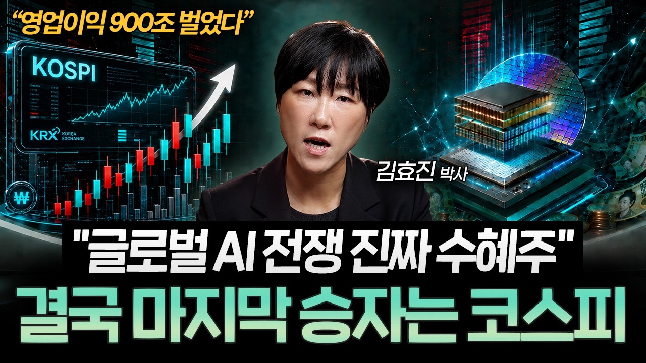 1년 만에 이익 3배! 900조 쓸어 담는 코스피 결국 마지막 승자가 됩니다 (김효진 박사)ㅣ머니리포트