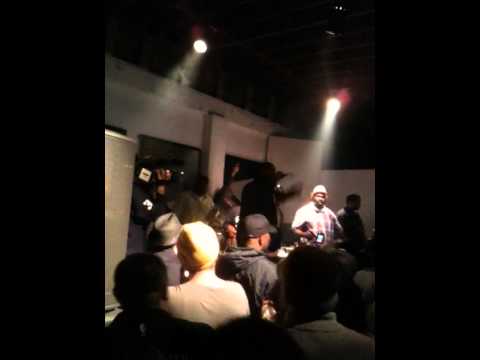 KRS-ONE performs at a birthday party with DJ Cody 
