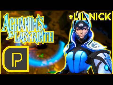 Aghs IV Luna with Lil_Nick - Purge plays Aghanim's Labyrinth