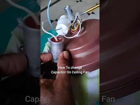 #How To Change Capacitor On Ceiling Fan #shorts