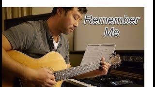 Iñigo Pascual  - Remember Me from Coco movie (Cover guitar with lyrics and chords)
