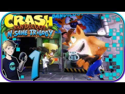 Crash Bandicoot N. Sane Trilogy PS4 Remaster Walkthrough - Part 1: N. Sanely Hyped!