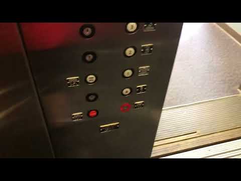 Semi-Original Montgomery Traction Elevator @ Waterloo Public Library - Waterloo, IA