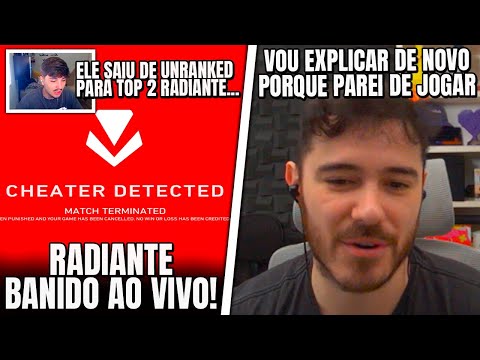 RADIANTE'S TOP 2 WAS BANNED LIVE ON VALORANT! F0RSAKEN TALKS ABOUT WHY HE STOPPED PLAYING - CLIPS