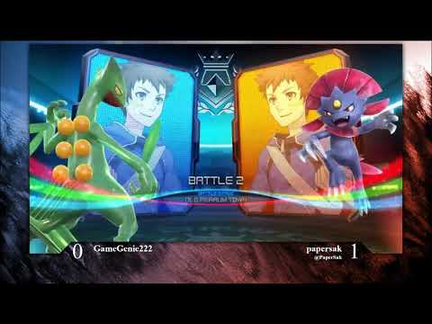 GameGenie222 (Sceptile) vs PaperSak (Weavile) - Pokken at Alpha 6/18/19