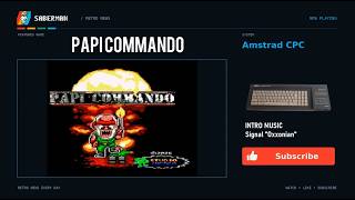Amstrad CPC -=Papi Commando=-