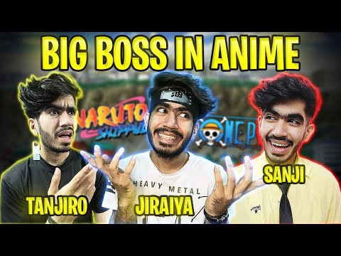 Big Boss in Anime Part 2 😂🔥 Ft. Naruto, One piece, Demon slayer and more