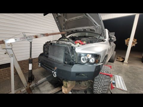 2004 5.9 Cummins oil pan gasket replacement