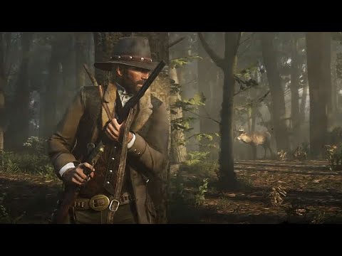 Red Dead Redemption 2, helping out Eagle flies