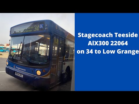 Stagecoach Teeside 22064 working the 34 to Blingham