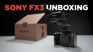 I Traded the Sony A7SIII for an FX3 (Unboxing)
