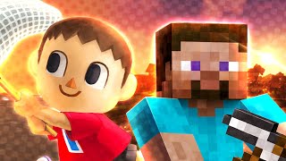 Minecraft Steve vs Animal Crossing Villager - Acting Out Rap Battles