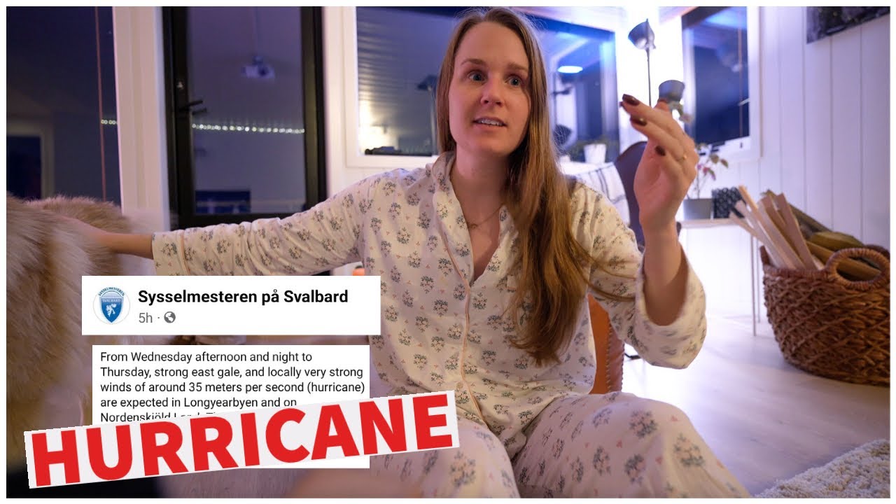 We got hit by a HURRICANE | Polar Night on SVALBARD, an island close to the North Pole