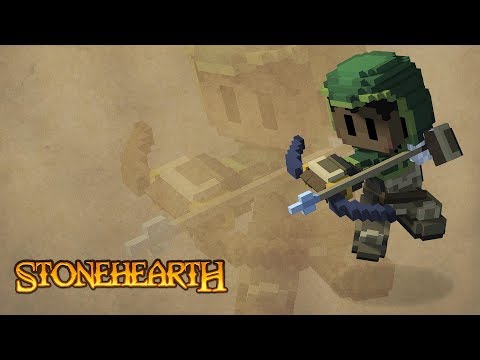 Stonehearth Gameplay Impressions 2017! - #7 Defending From Wolves!