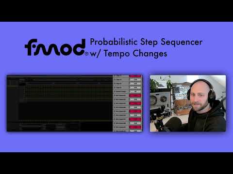 FMOD Demo - Probability Step Sequencer - Part 1: Drums