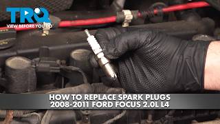 How to Replace Spark Plugs 2008-2011 Ford Focus 2.0L L4