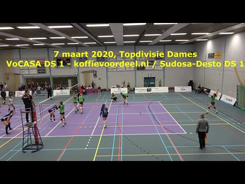 2020-03-07 VoCASA D1 - Sudosa D1 (Topdivisie Dames Volleybal)