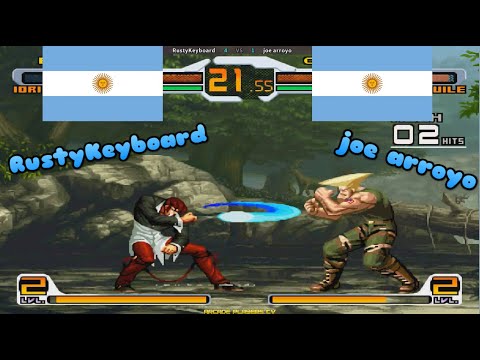 SNK vs. Capcom: SVC Chaos ➤ RustyKeyboard (Argentina) vs joe arroyo (Argentina) svcplus