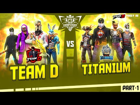 Team D vs Titanium 🔥| Top CS squads Showing Their Class 🔥 Garena Free Fire