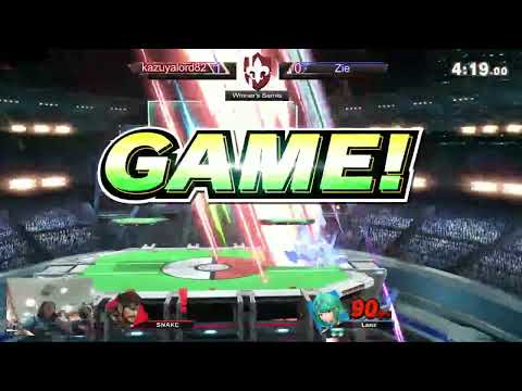 kazuyalord82 (Snake) vs Zie (Pyra/Mythra) -  Winners Semi-Final  - Rogue Rumble #23