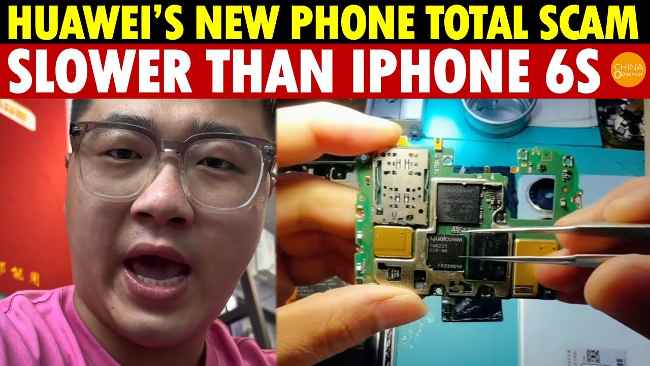 TOTAL SCAM! Huawei’s New Phone Disdained Across China! Using Snapdragon 680, Slower Than iPhone 6S