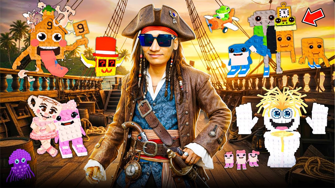 Can Captain KAVI PATEL Find 100+ STEAL A BRAINROTS? ☠️