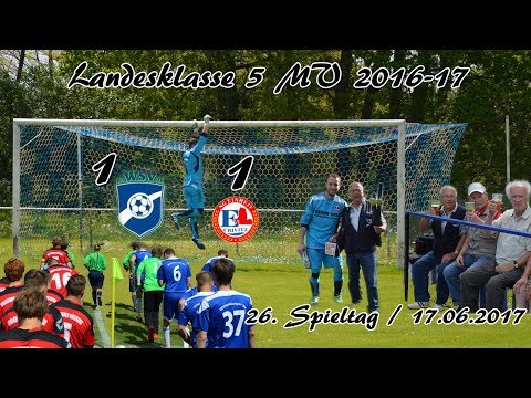 Wittenburger SV vs. SG Einheit Crivitz 26. Sp.-T.  LK 5 MV 2016-17