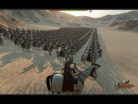 Mount and Blade Bannerlord 2: 500 cavalry vs 500 infantry!