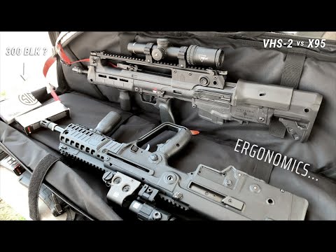 VHS-2 vs X95 - The Best Ergo and Buy...  Springfield Hellion & IWI Tavor
