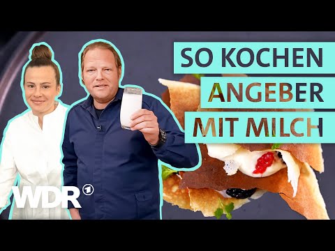 Drei Rezepte mit Milch – von ganz einfach bis richtig schwer | Björns Gourmet Geheimnisse | WDR
