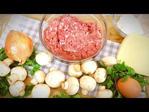 sampinjoni i mleveno meso PROBAJTE, cudo od recepta