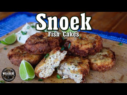 Crispy Fried Snoek Fish Cakes Recipe | South African food | How to make | Snoek Recipes | Braai