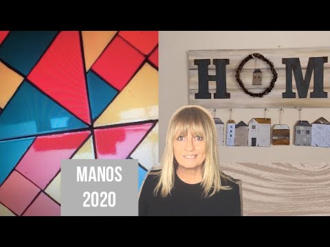ManosalaObraTv 2020 Programa 25 - Cartel Home con Texturas - Tangram - Bandeja con azulejos