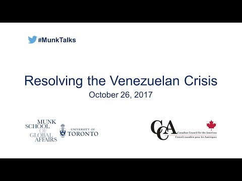 Resolving the Venezuelan Crisis