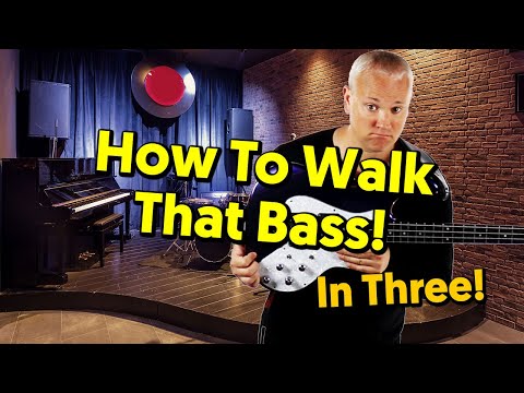 How To Play Walking Bass Lines In 3/4