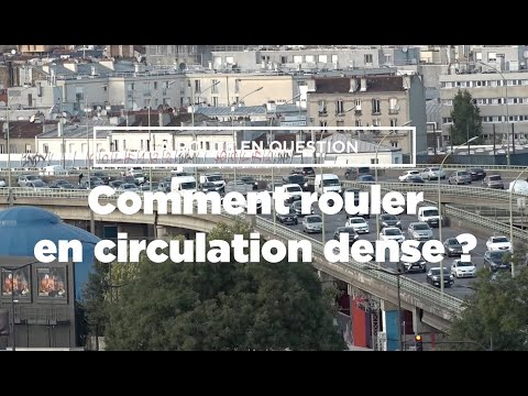 Comment rouler en circulation dense ? La route en question