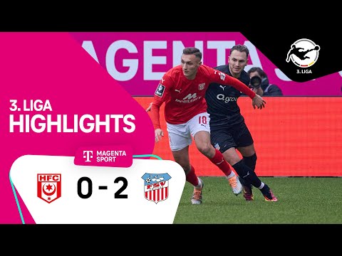 Hallescher FC - FSV Zwickau | Highlights 3. Liga 22/23