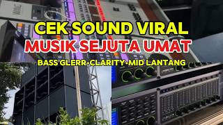 Download lagu PALING BANYAK DI CARI ‼️ CEK SOUND DANGDUT CLARITY BASS GLERR COCOK UNTUK HAJATAN mp3