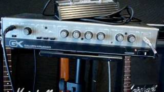 Video thumbnail for 1984 Gallien-Krueger 400RB Bass Amp demo by IplayMusic2