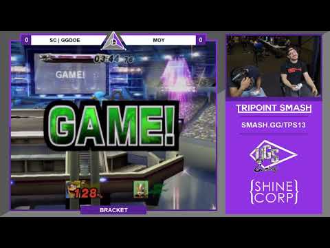 SC | GGDoe (Diddy Kong) vs Moy (Wolf) - Tripoint Smash #13 PM Bracket