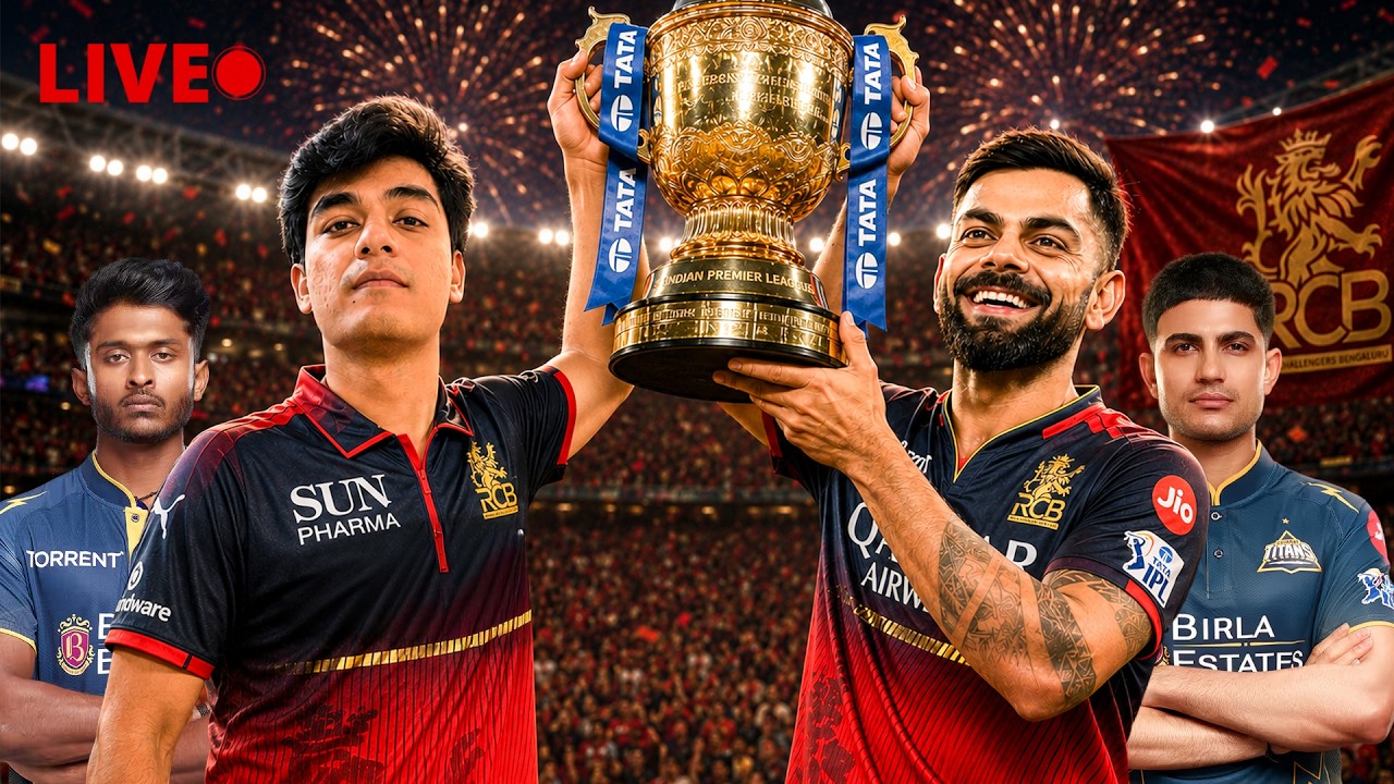 LIVE RCB VS GT - IPL FINAL 2026 REACTION