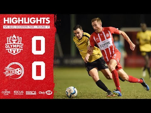 NPL QLD 2018 Round 17 - Olympic FC vs Moreton Bay United Highlights