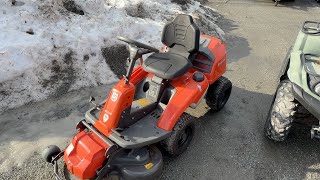 Husqvarna Rider R214TC tractor cortac&eacute;sped | Imagen 4 - Agroline
