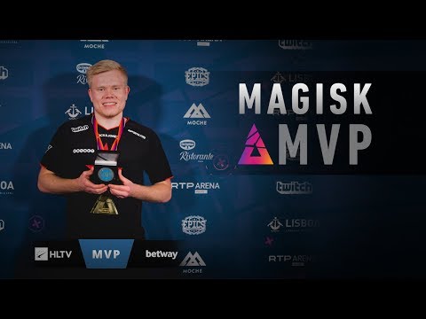 Magisk - HLTV MVP by betway of BLAST Pro Series Lisbon 2018