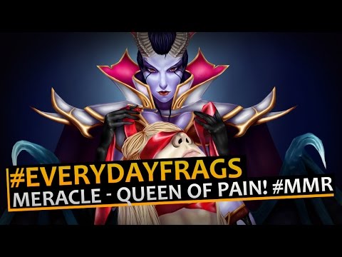 Meracle (Queen of Pain) - Gameplay Dota 2 MMR