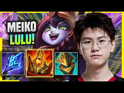 LEARN HOW TO PLAY LULU SUPPORT LIKE A PRO! - EDG Meiko Plays Lulu SUPPORT vs Lux!
