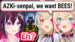FUWAMOCO Get Bees From AZKi Then Give One To Sora To Keep Their Legacy Alive【ENG Sub Hololive】