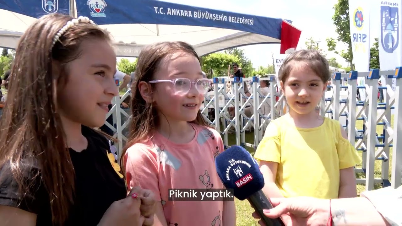 BAŞKENT’TE ÇOCUKLAR OYUNLA BULUŞTU